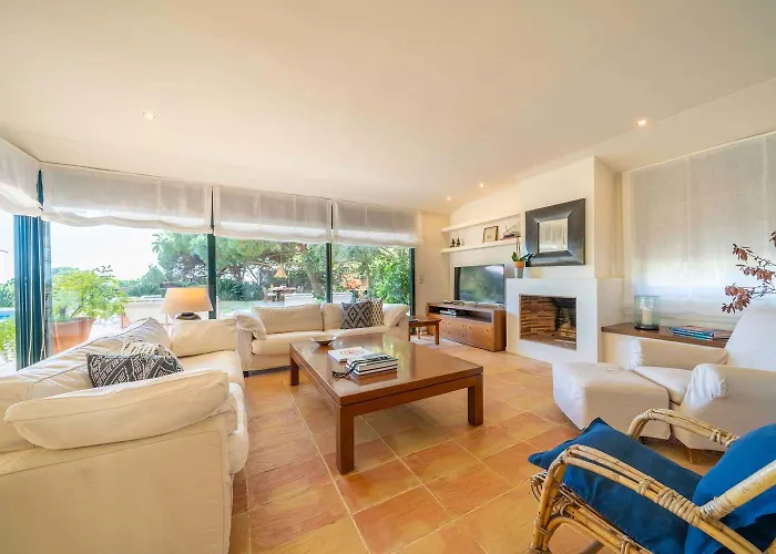 Villa Les Oliveres Piscina Privada Vistas Mar Aire Acondicionado Lloret de Mar