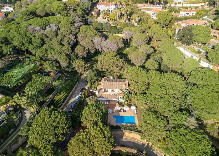 Les Oliveres Piscina Privada Vistas Mar Aire Acondicionado Lloret de Mar