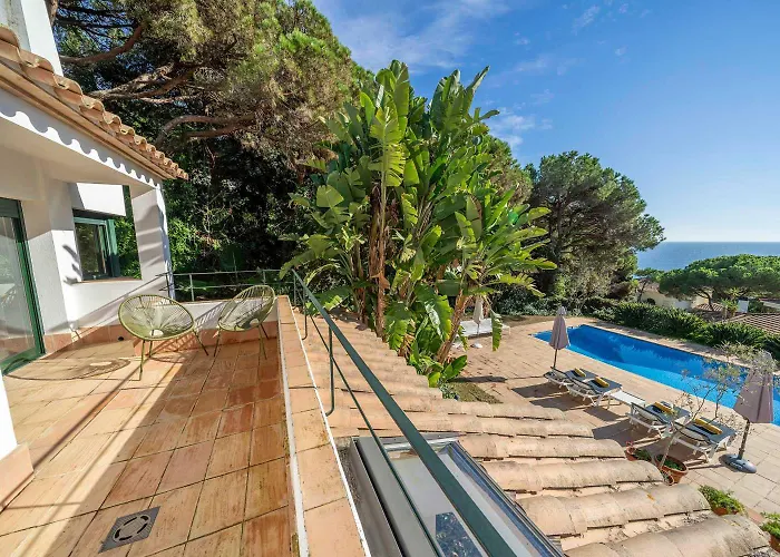 Les Oliveres Piscina Privada Vistas Mar Aire Acondicionado Льорет-де-Мар